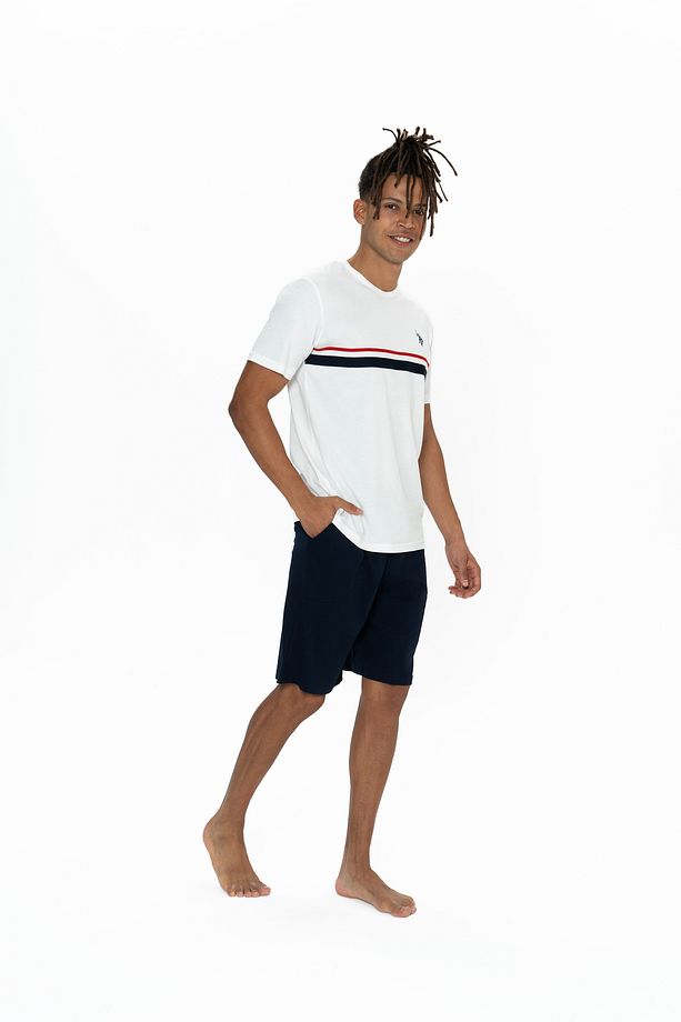 U.S. Polo Assn. Erkek Şortlu Takım Ev Giyim SUM.E.B.O1NNI8.E.C.8.LD6.E.9.EKKM25 - 3