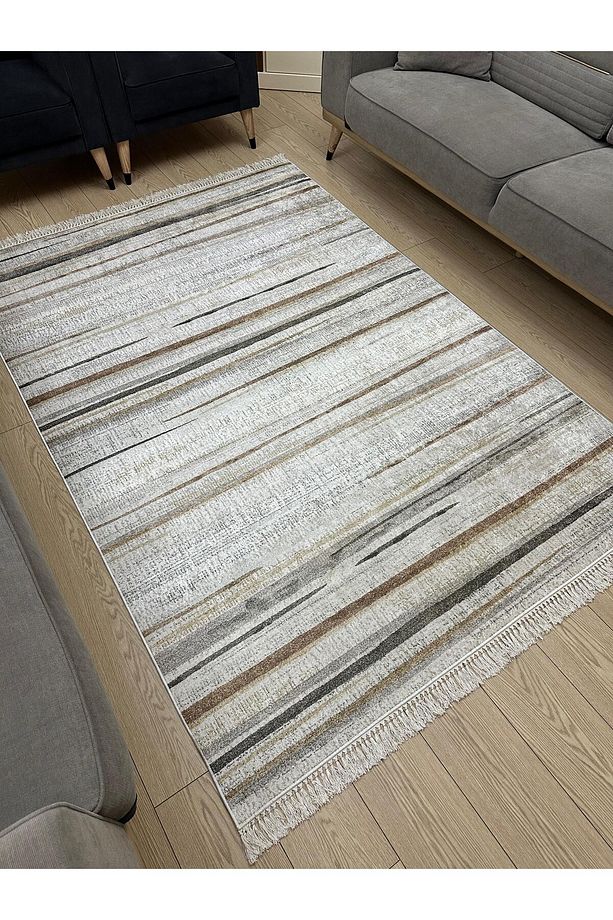 Yıkanabilir Kaymaz Taban Salon ve Oturma odası Halısı 4m² Dört Metrekare ve 6m² Altı Metrekare Ölçü - 4