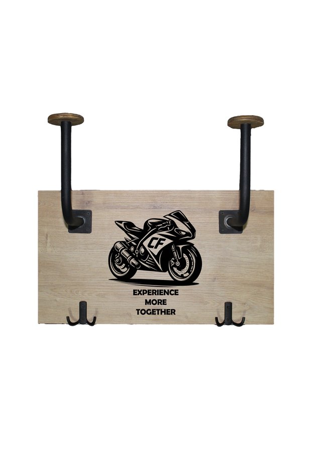 Dual Helmet Hanger-Cfmototema- Motorbike Helmet Hanger
