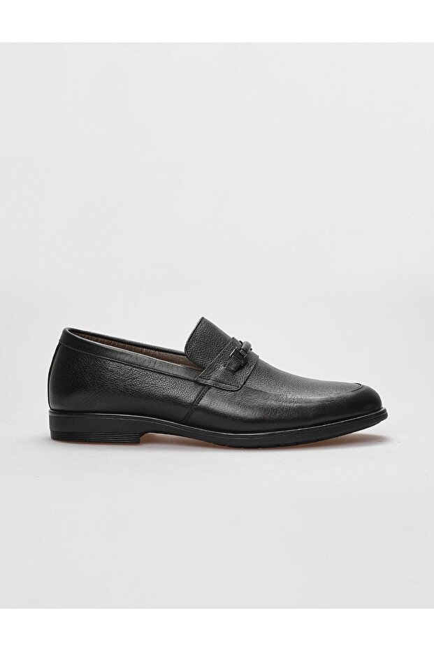 Genuine Leather Black Men's Classic Shoes