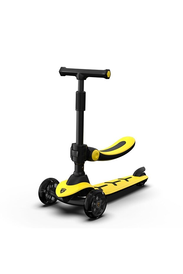Scooter with Seat ,Yellow