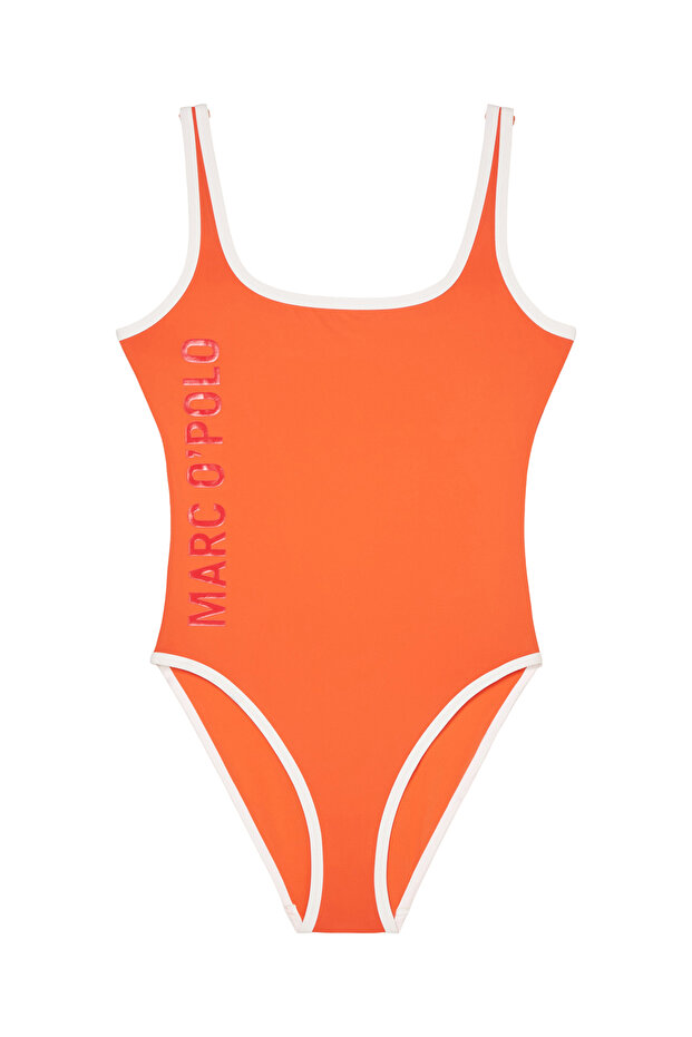 Badeanzug High Shine Bade-Anzug Schwimmen Bauchweg - 5