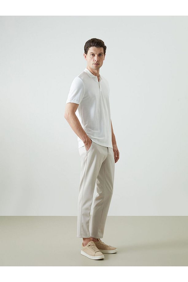 LCWAIKIKI Basic Dar Kalıp Erkek Chino Pantolon - 1