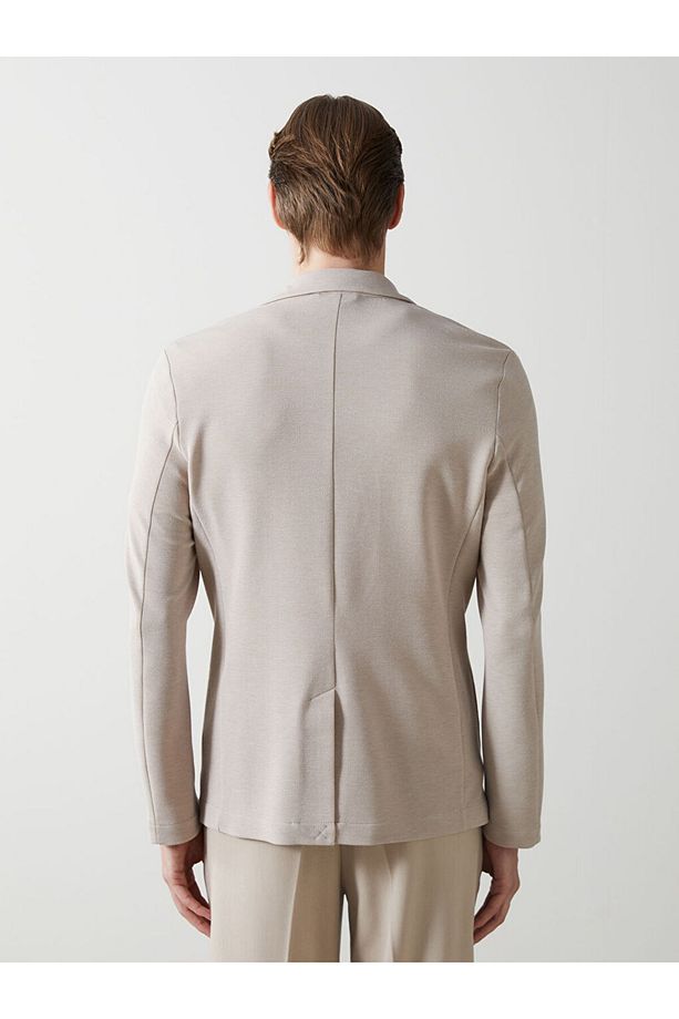 LCW Vision Dar Kalıp Erkek Blazer Ceket - 4