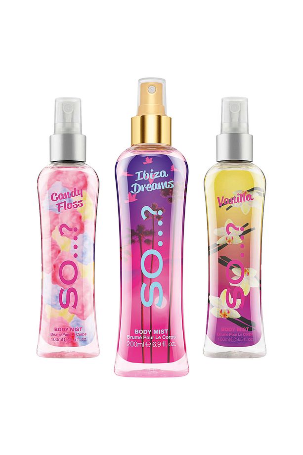 So…? Candy Floss (100ML), Ibiza Dreams (200ML), Vanilla (100ML) Vücut Spreyi (3'LÜ SET) - 1
