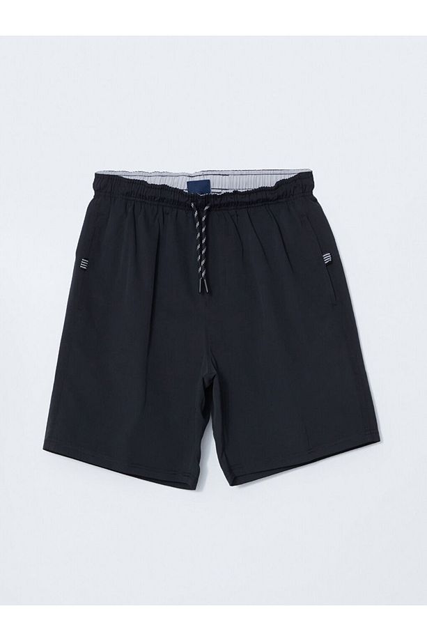 LCW SWIMWEAR Diz Hizası Boy Basic Erkek Deniz Şortu - 1
