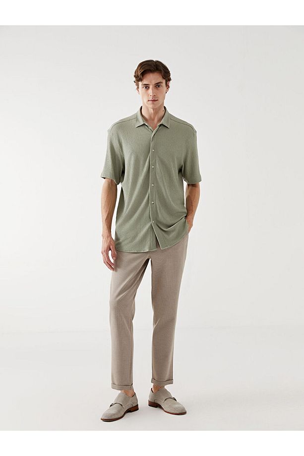 LCW Vision Regular Fit Kısa Kollu Erkek Gömlek - 2