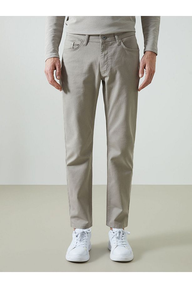 LCWAIKIKI Basic Standart Kalıp Gabardin Erkek Chino Pantolon - 2