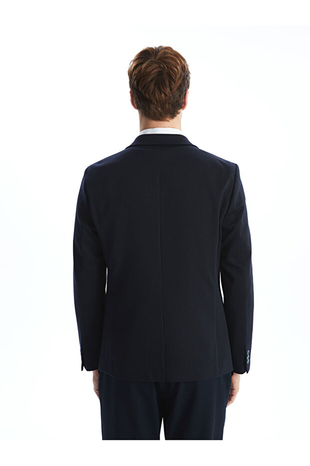 LCWAIKIKI Formal Dar Kalıp Erkek Blazer Ceket - 4