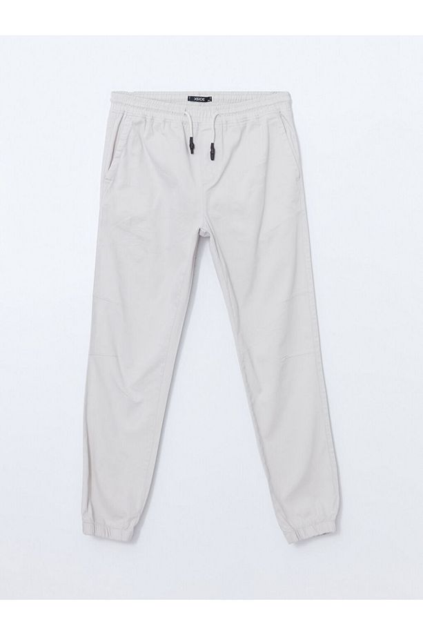 XSIDE Standart Kalıp Gabardin Erkek Jogger Pantolon - 5
