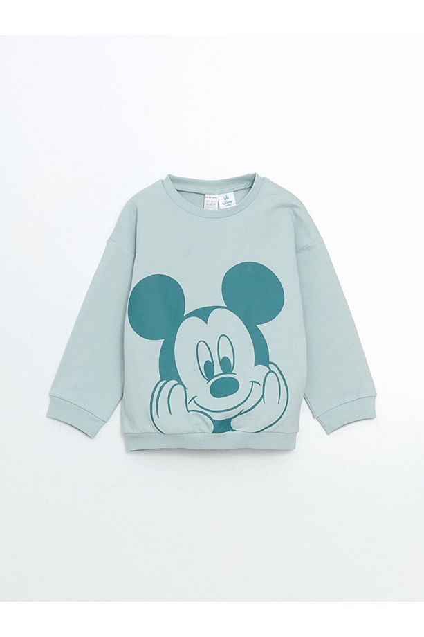 LCW Baskılı Erkek Bebek Sweatshirt ve Eşofman Alt 2'li - 2