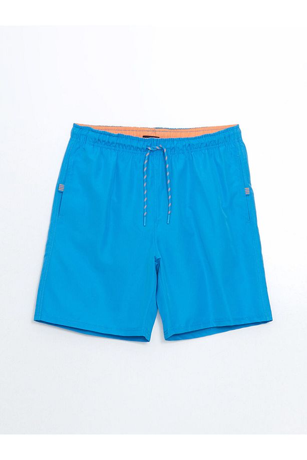 LCW SWIMWEAR Diz Hizası Boy Basic Erkek Deniz Şortu - 1