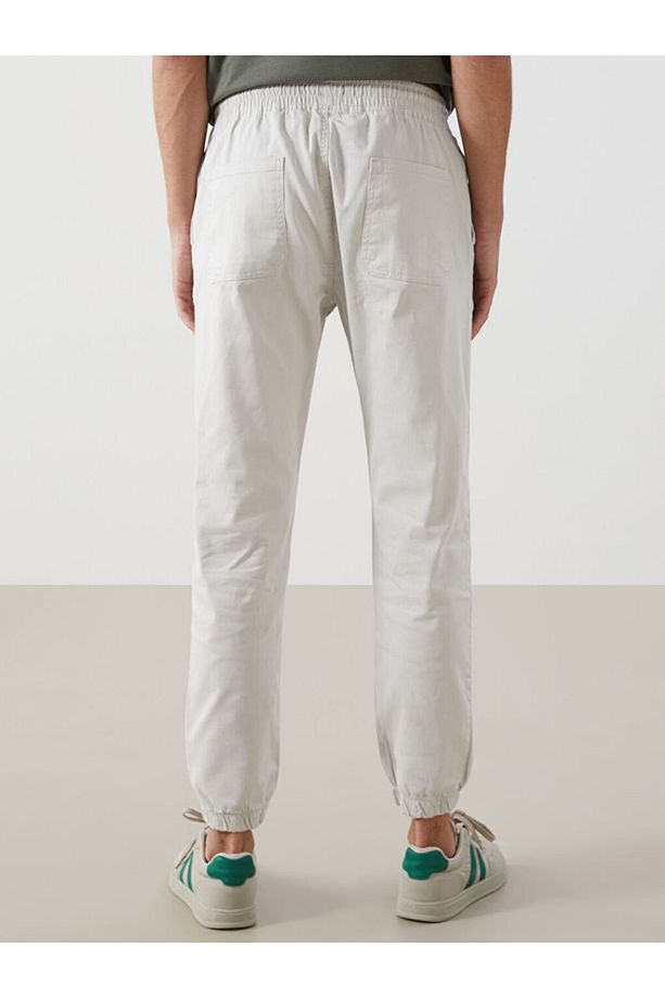 XSIDE Standart Kalıp Gabardin Erkek Jogger Pantolon - 4
