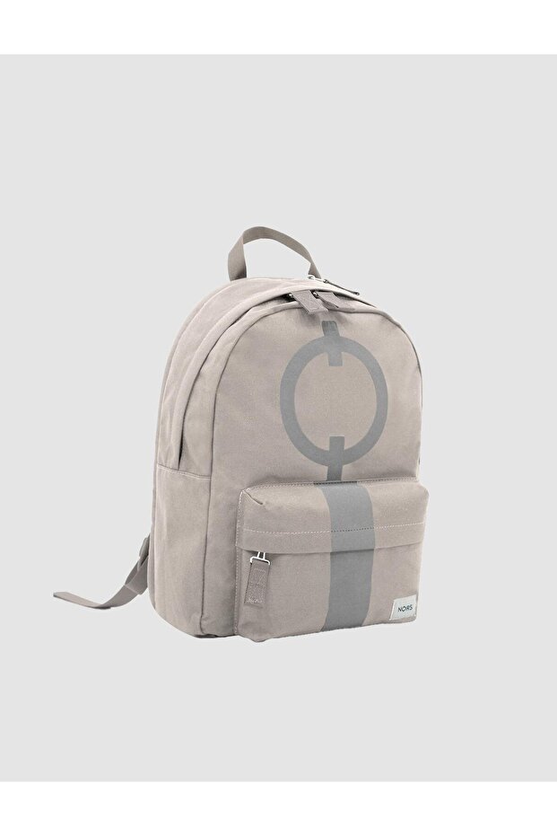 حقيبة ظهر باللون البيج - 1