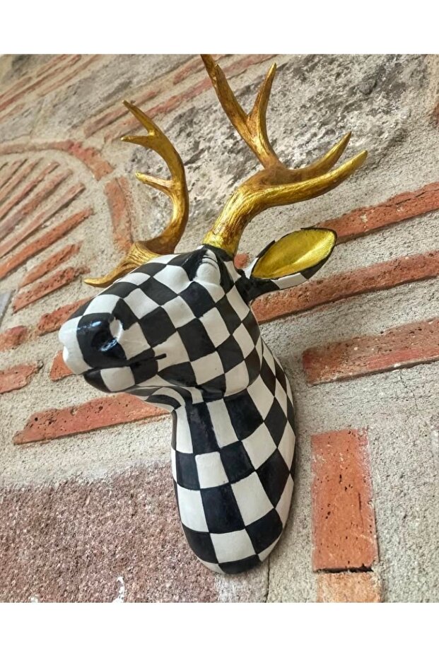 Geyik Duvar Büst Biblo Machenzie - 5