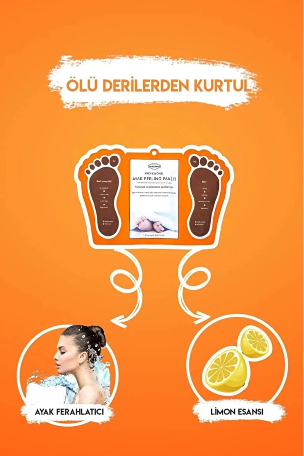 ÇORAP TİPİ AYAK PEELİNG MASKESİ - 3