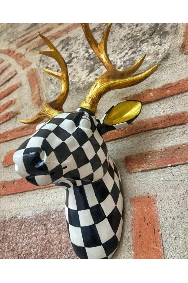 Geyik Duvar Büst Biblo Machenzie - 4