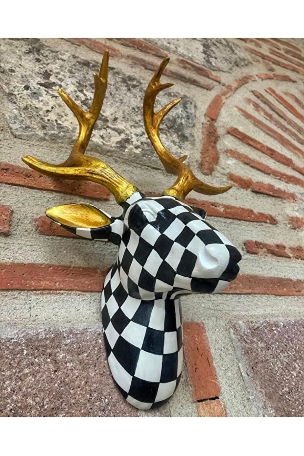 Geyik Duvar Büst Biblo Machenzie - 3