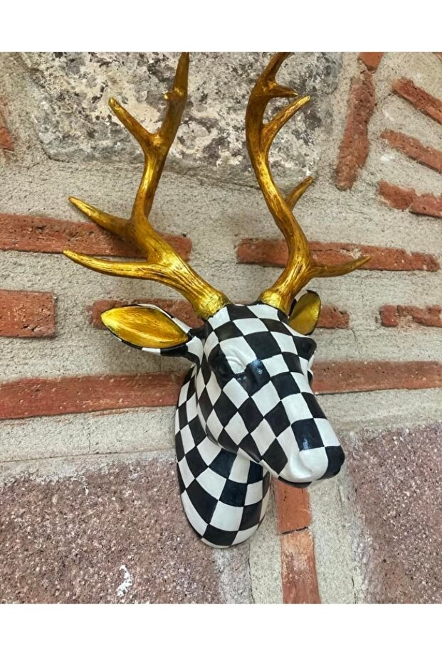 Geyik Duvar Büst Biblo Machenzie - 2