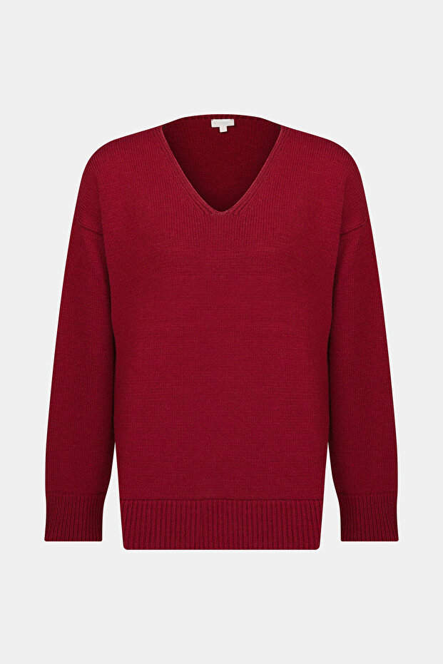 BORDO TRİKO KAZAK - 3