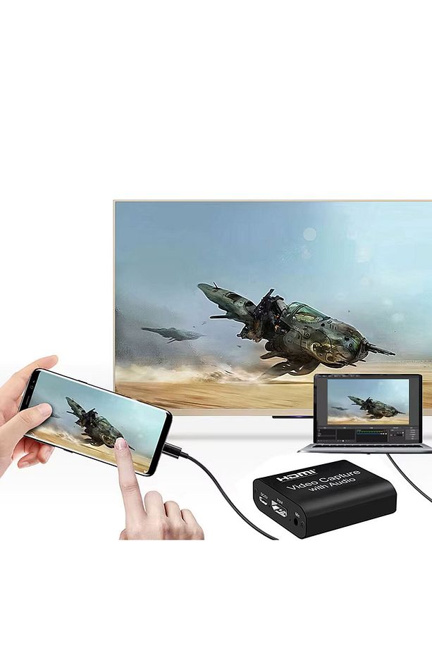 MF-CC12 HDMI USB Video Capture Card 1080P (Monitör Çıkışlı) - 5