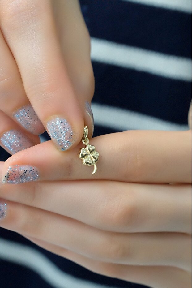 Yonca Kolye Ucu 14 Ayar - 2