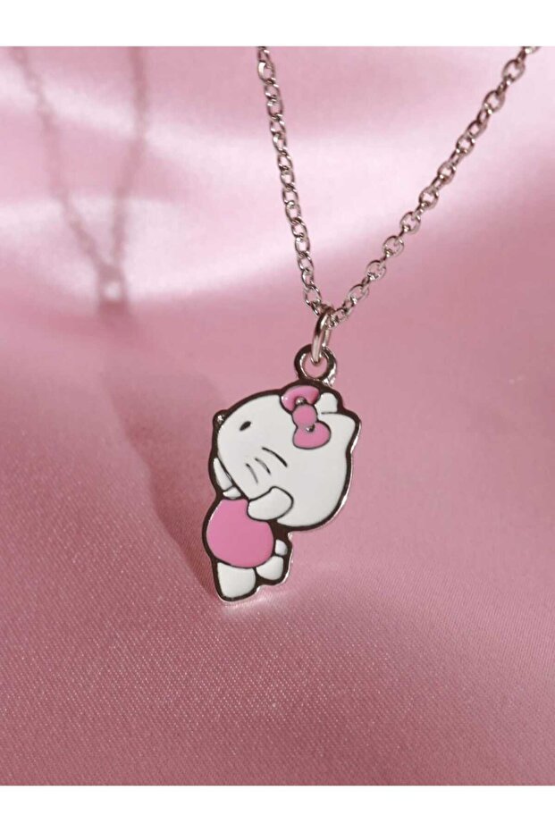 Hello Kity Figür Kolye - 1
