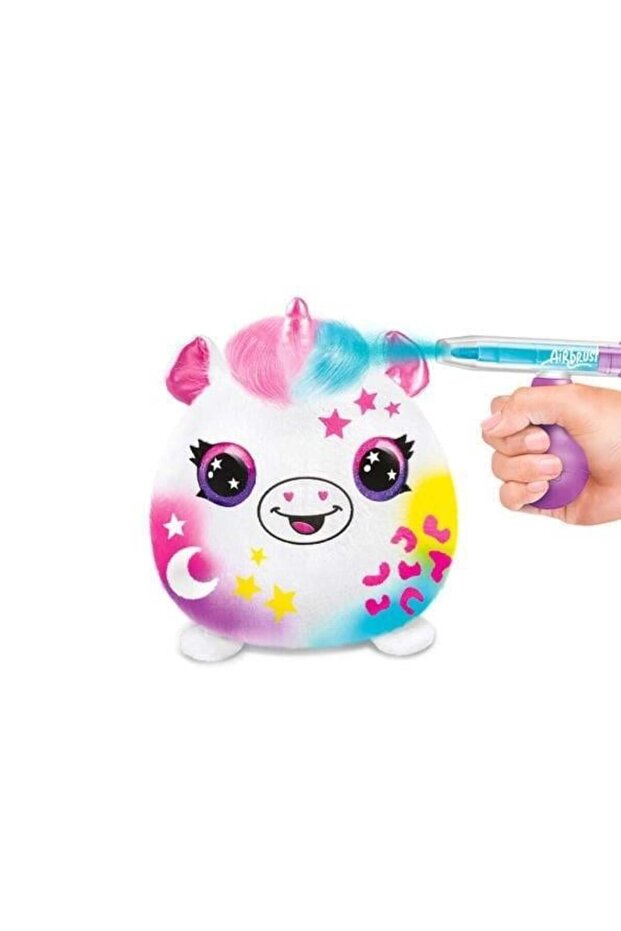 S4e- Aırbrush Plush Squish Paint Bucket - 4