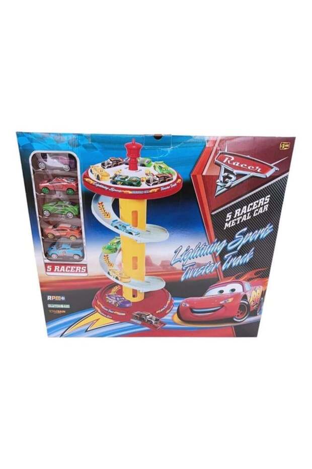 Toy Rotating Parking Lot Set - 1