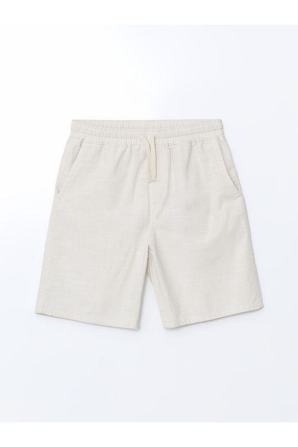 XSIDE Standart Kalıp Poplin Erkek Şort - 1