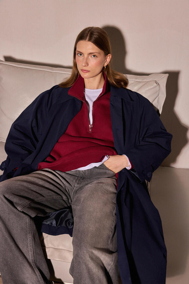 OVERSIZE TRENÇKOT - 3