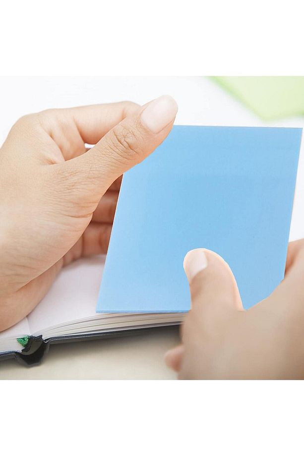 Şeffaf Post-it Yapışkanlı Not Kağıdı 76X76 mm 40 Yp - 3