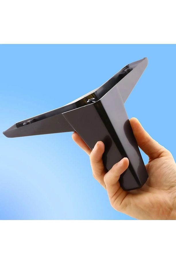 Hobit 20'li Set Lüks Mobilya Kanepe Koltuk TV Ünitesi Yükseltici Destek Ayağı Ayakları 12 cm Siyah. - 5