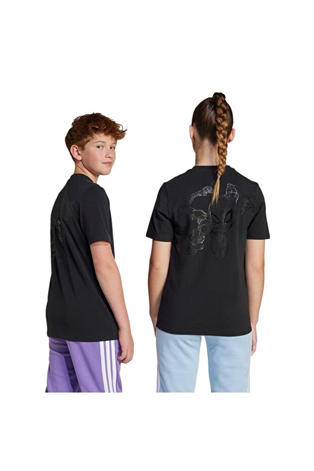 Çocuk Siyah T-shirt J Mrvl Sm Gfx T Jf3638 - 6