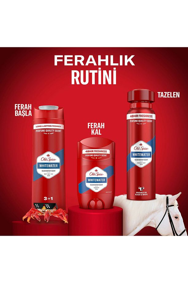 Whitewater Deo Stick 50ml + Duş Jeli 250ml Bundle - 8
