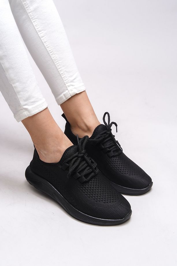Thiebzar Unisex Sneaker 0012101 Siyah Siyah - 2