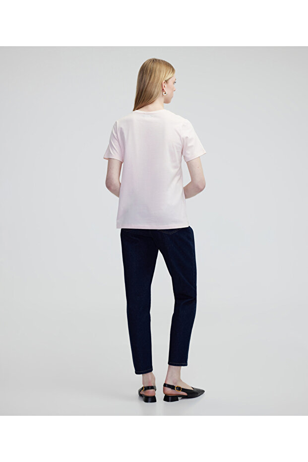 V yaka basic tişört - 6