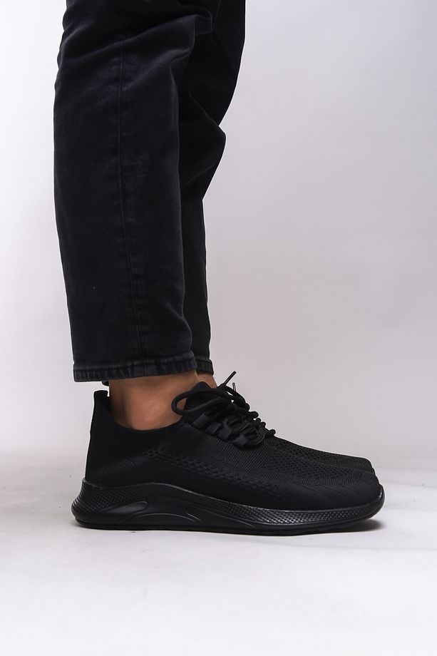 Thiebzar Unisex Sneaker 0012101 Siyah Siyah - 5