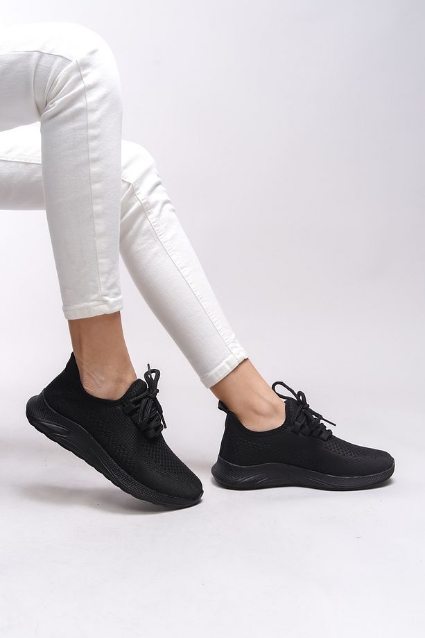 Thiebzar Unisex Sneaker 0012101 Siyah Siyah - 8