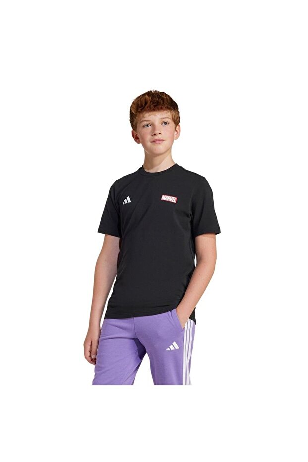 Çocuk Siyah T-shirt J Mrvl Sm Gfx T Jf3638 - 1