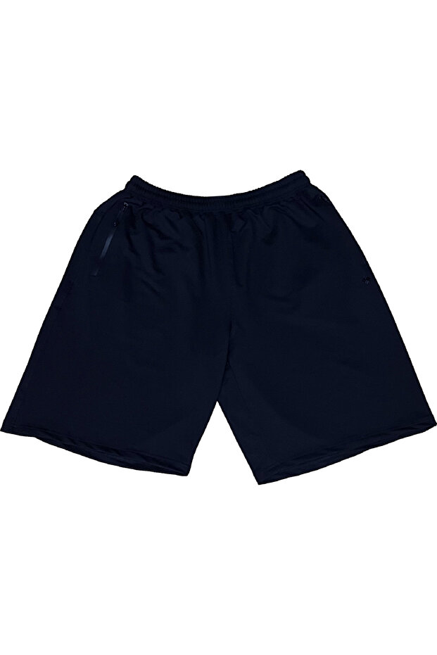Plus Size Combed Cotton Shorts - 4