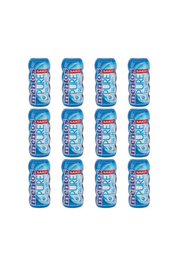 Pure Fresh Mint Flavored Sugar-Free Dragee Gum 12 Pieces * 30 Gr.