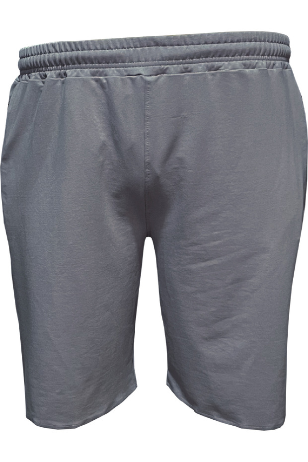 شورت قطني ممشط مقاس كبير - 3