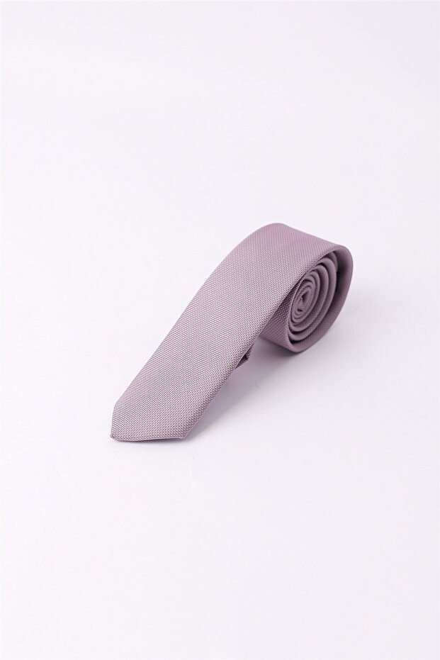 Self Patterned Plain Men's Tie - 2