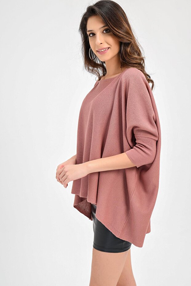 Kadın Triko Panço 20w104 - 7