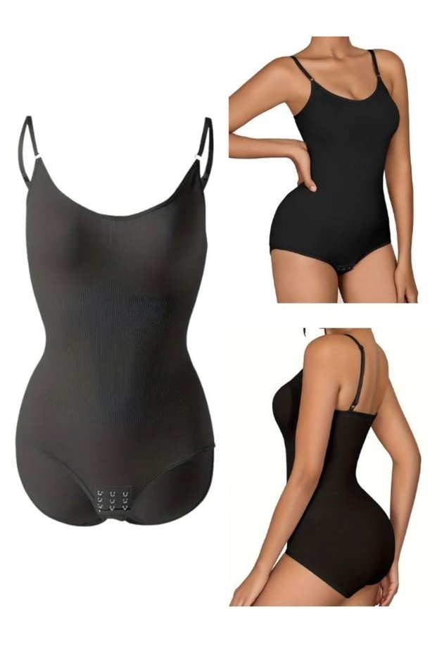 Bonbonetti Women's Snap-On Seamless Body Corset Athlete
