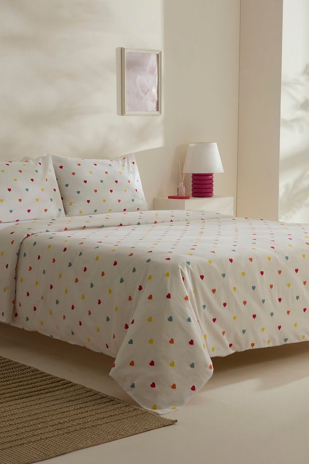 Amour Çift Kişilik Nevresim Takımı Multicolour - 5