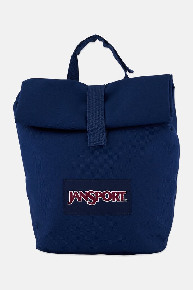 Men Brand Logo Sports Bag 25 H x 25 L x 11 W cm, Navy