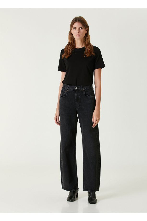 Low Curve Siyah Jean Pantolon Beden: 24 - 1