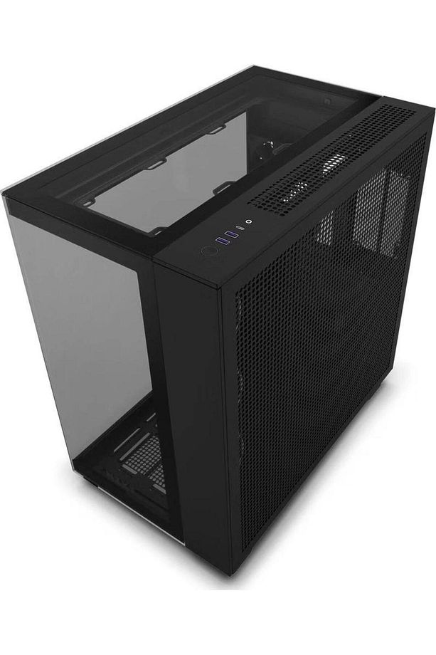 H Series H9 Elite Edition Cm-h91eb-01 Temperli Cam Siyah Mid Tower Gaming (OYUNCU) Kasa - 4